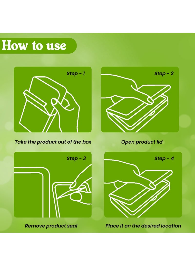 Black Odor Jasmine Air Freshener  230g  Long-Lasting Car & Home Deodorizer  Jasmine Scent  Eco-Friendly  Non-Toxic  No Gas  Works in All Seasons - Image 4