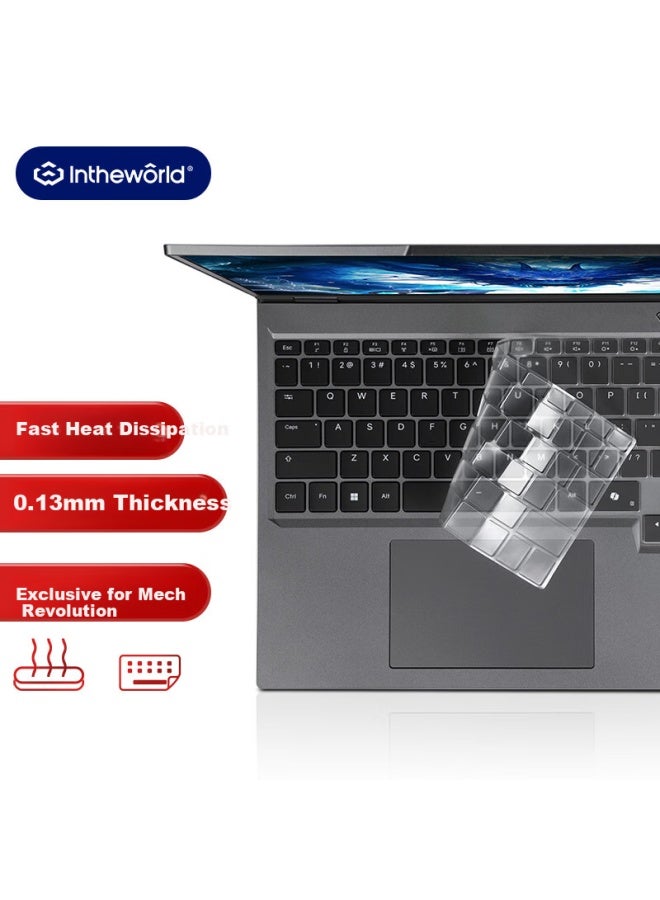 Jichuan Mechanical Revolution Yao 16 Ultra | Canglong 16 Ultra/16 X Pro Keyboard Cover, Laptop Keyboard Protective Film, Tpu Ultra-thin Transparent Waterproof Dust Cover - Image 1