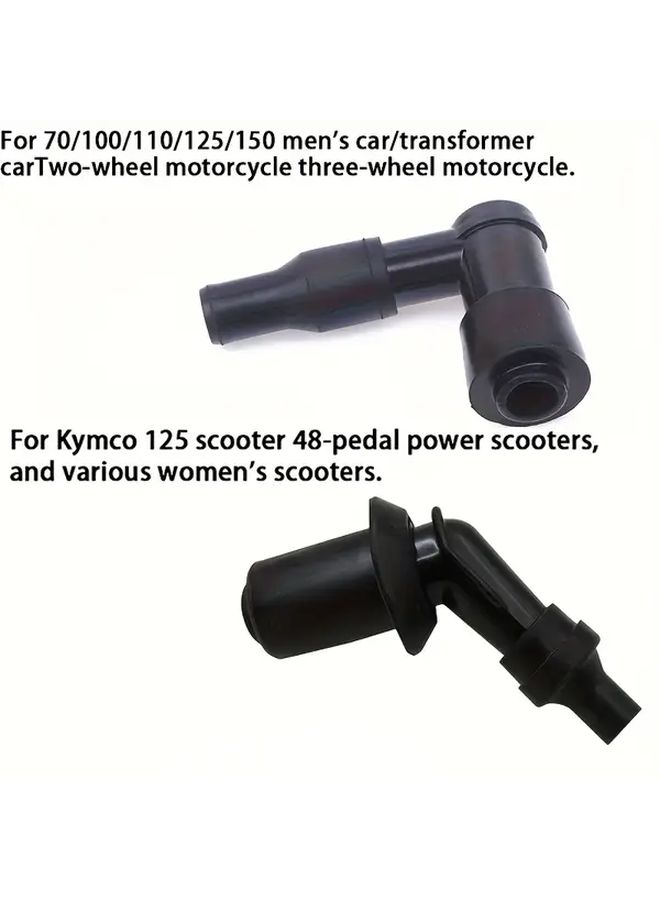 Knight's Model Motorcycle Spark Plug Cap Durable Replacement Ignition For Dirt Bike Moped Scooter - Image 1