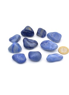 Murty99 Genuine Tumbled Natural Blue Aventurine Stone Rock Piece  - Image 3