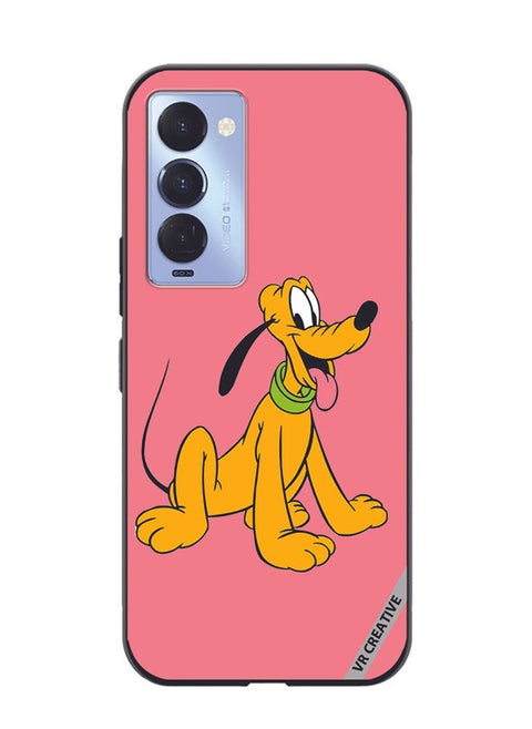 Protective Case Cover For Tecno Camon 18/18 P Pluto Design Multicolour