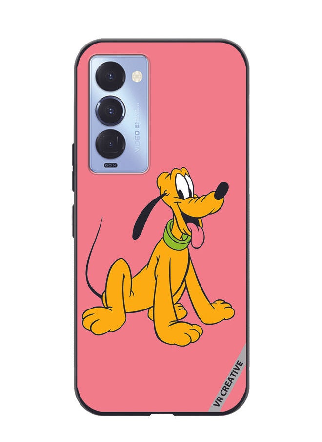 Protective Case Cover For Tecno Camon 18/18 P Pluto Design Multicolour