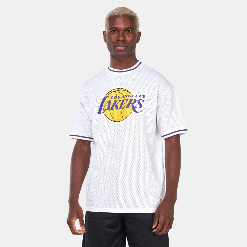 NEW ERA Men's Los Angeles Lakers NBA Logo Oversized T-Shirt