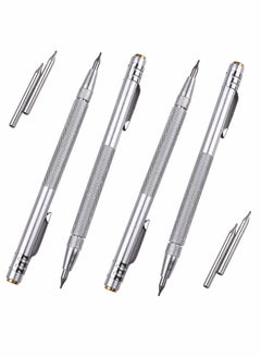 Tungsten Carbide Scriber with Magnet, 4 Pcs  Carbide Scriber Marking Tools with Extra 4 Replacement Marking Tip