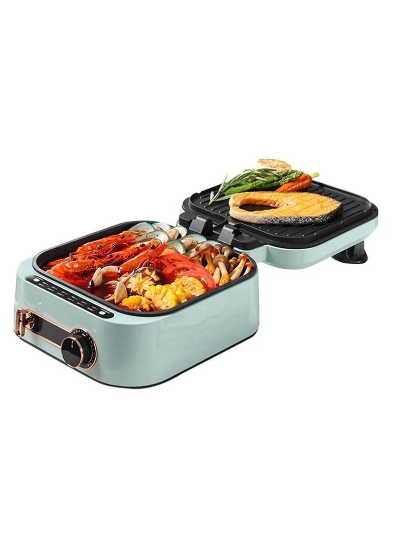 Steaming and Frying Machine craper maker pan Household Baking Pan Electric Quick-bake Multi-function Breakfast Double Sided Heating Pizza Pie Cooking Machine Crepe Pancake Maker  - Image 5