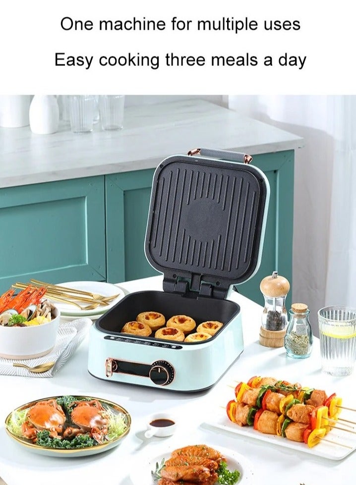 Steaming and Frying Machine craper maker pan Household Baking Pan Electric Quick-bake Multi-function Breakfast Double Sided Heating Pizza Pie Cooking Machine Crepe Pancake Maker  - Image 4