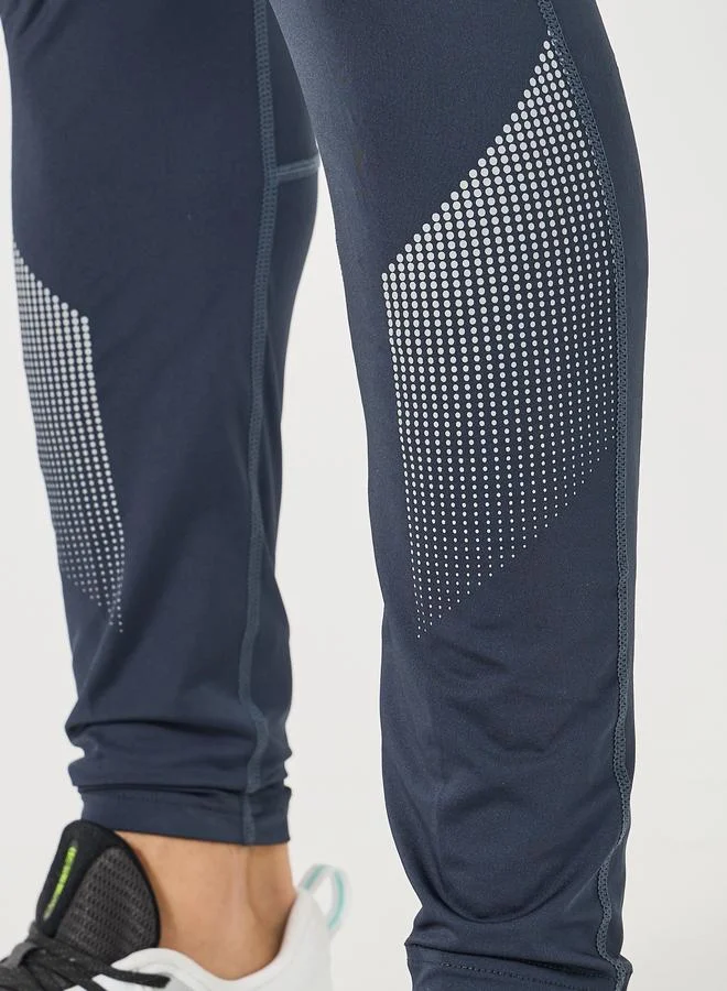 Styli Active Printed Waistband Training Trackpants