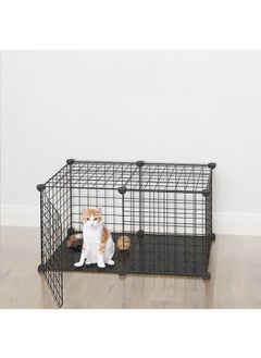 HQ-GAMING Cat Cage Indoor DIY Small Animal Cage Detachable Pet Playpen Portable Metal Wire Animal House for Cat Rabbit Ferret  - Image 1