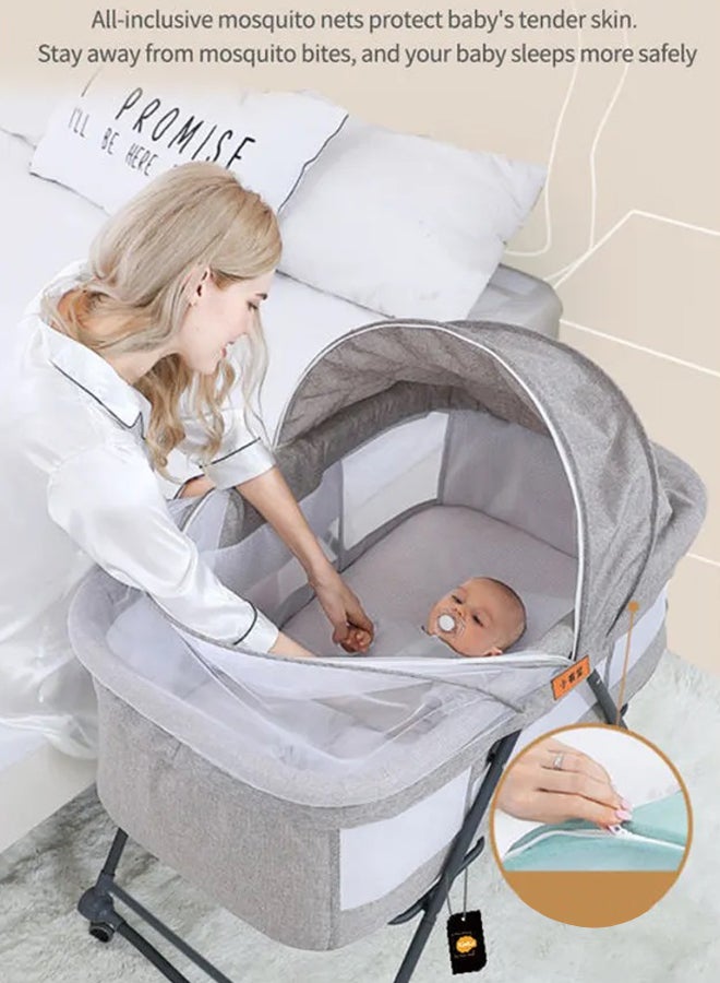 Kidle Multifunctional Baby Bassinet Crib - Image 4