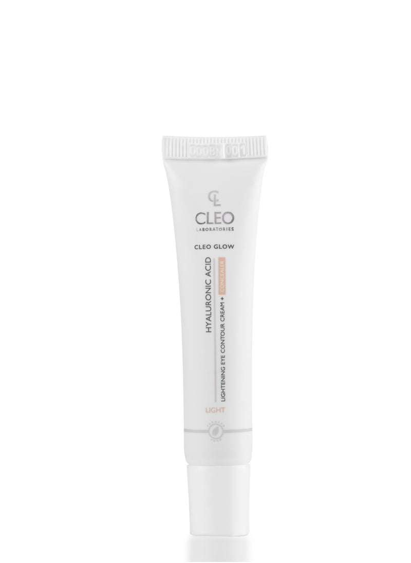 Cleo - Glow Hyaluronic Acid Lightening Eye Contour+concealer - Light -15 ML - Image 1