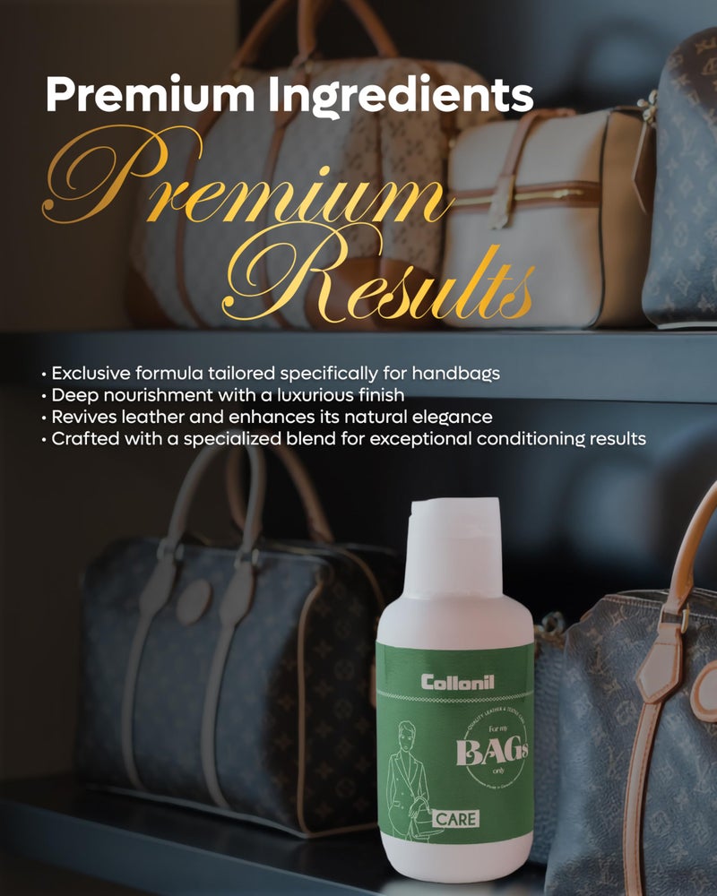 Collonil For myBAGs Only Intensive CARE 3.38 Fl Oz High Enriched Leather Conditioning Made In Germany - Nourishing Regeneration for Premium Handbags - Easy Application - Image 4