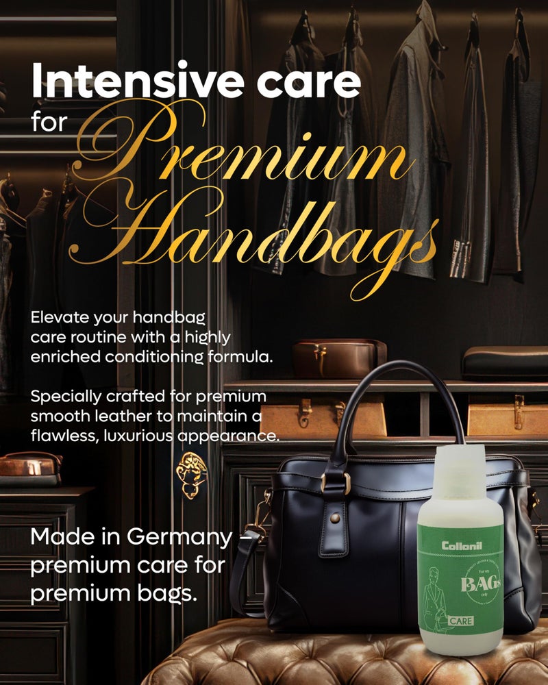 Collonil For myBAGs Only Intensive CARE 3.38 Fl Oz High Enriched Leather Conditioning Made In Germany - Nourishing Regeneration for Premium Handbags - Easy Application - Image 2