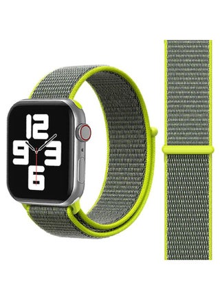Replacement Strap Simple Fashion Nylon Watch Band for Apple Watch Ultra 49mm&Watch Ultra 2 49mm / Series 9&8&7 45mm / SE 3&SE 2&6&SE&5&4 44mm / 3&2&1 42mm, with Magic Stick Green - pzsku/ZE21C10F72FD016BAB087Z/45/_/1714875612/8d784911-4c00-4133-8a6d-66a0e363d899
