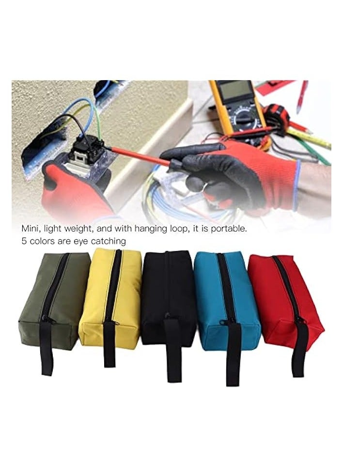 إيروريكس حقيبة أدوات متعددة الوظائف، محمولة مع حلقة تعليق، مصنوعة من البوليستر 600D، باللون الأسود، والأحمر، والأصفر، والأخضر الداكن، والأزرق. - Image 4
