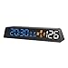 AZIJYV H500G Digital GPS SpeedometerHeadup Display for All CarsVehicle SpeedMPHClockAltitudeOverspeed AlarmCompassTravel DistanceLCD Display - Image 2