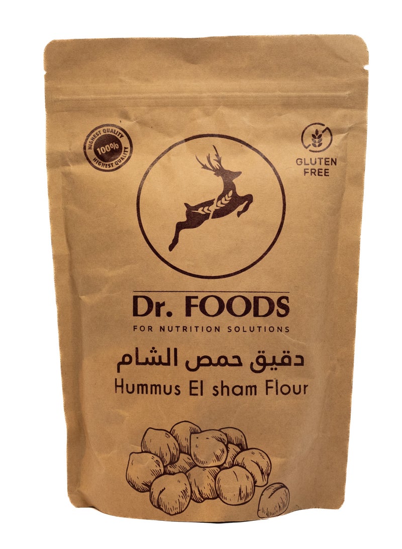 Dr. Foods Dr. Foods Hummus El-Sham Flour – 500g | Gluten-Free Chickpea Flour | Rich in Vitamins & Minerals
