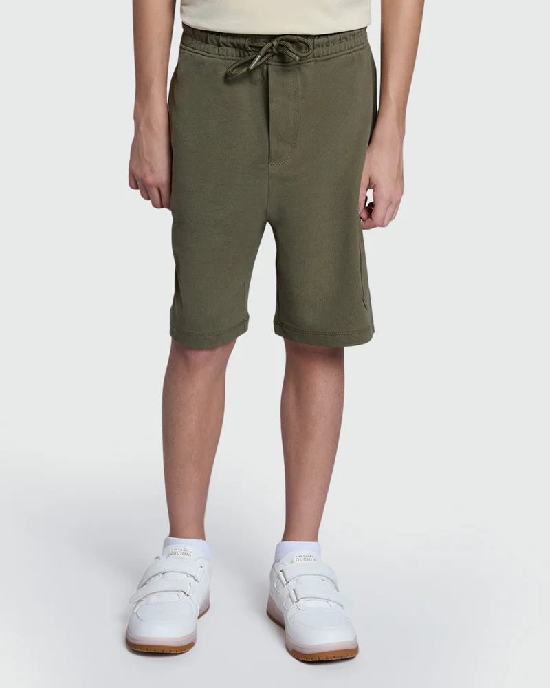 Ovs Boys’ Cargo Shorts In Ivy Green