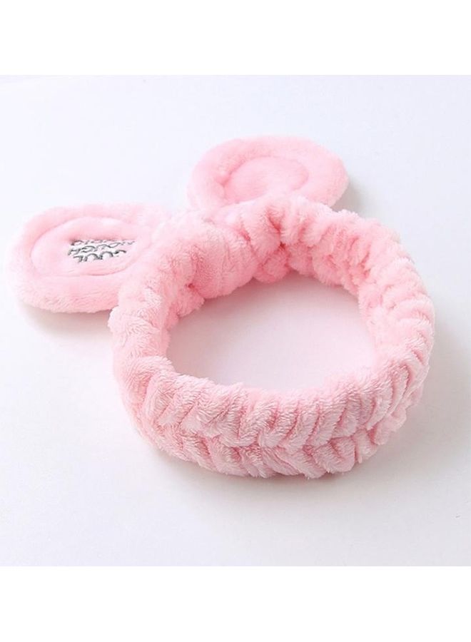 نيبمينينت حامل شعر عصري ولطيف على شكل أذنين كبيرتين مريح وقابل للغسل للنساء رمادي - Image 2