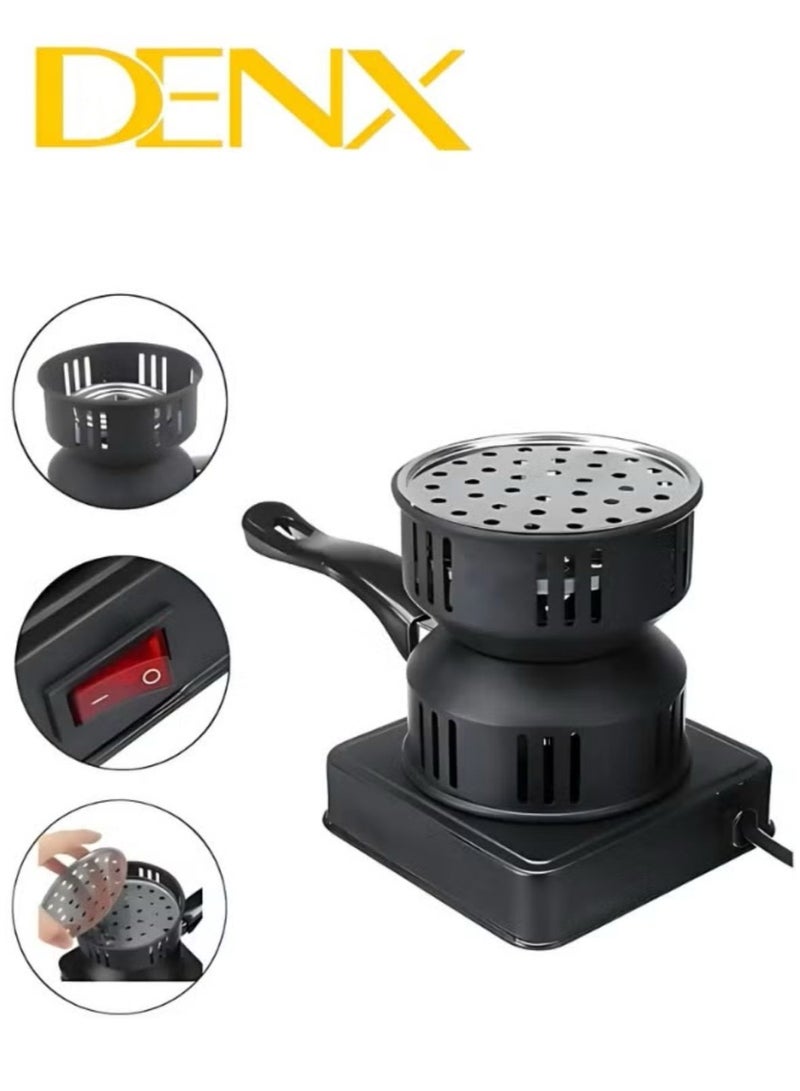 دينكس موقد كهربائي متعدد الوظائف وبشعلة نار واحدة- مناسب للشواء، الغلاية، لاشعال النار والفحم - Image 5