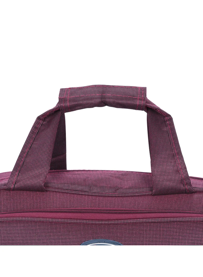 SENATOR Travel Duffle Bag for Unisex Lightweight Nylon Bag Multi Pocket Water & Scratch Resistant Adjustable Shoulder Strap Weekend Bag Convenient Carry On Luggage for Camping Training 48L Maroon EA218