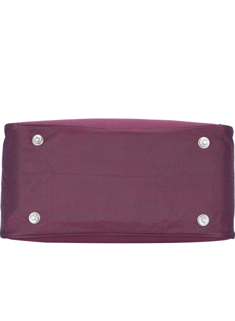 SENATOR Travel Duffle Bag for Unisex Lightweight Nylon Bag Multi Pocket Water & Scratch Resistant Adjustable Shoulder Strap Weekend Bag Convenient Carry On Luggage for Camping Training 48L Maroon EA218 - Image 4