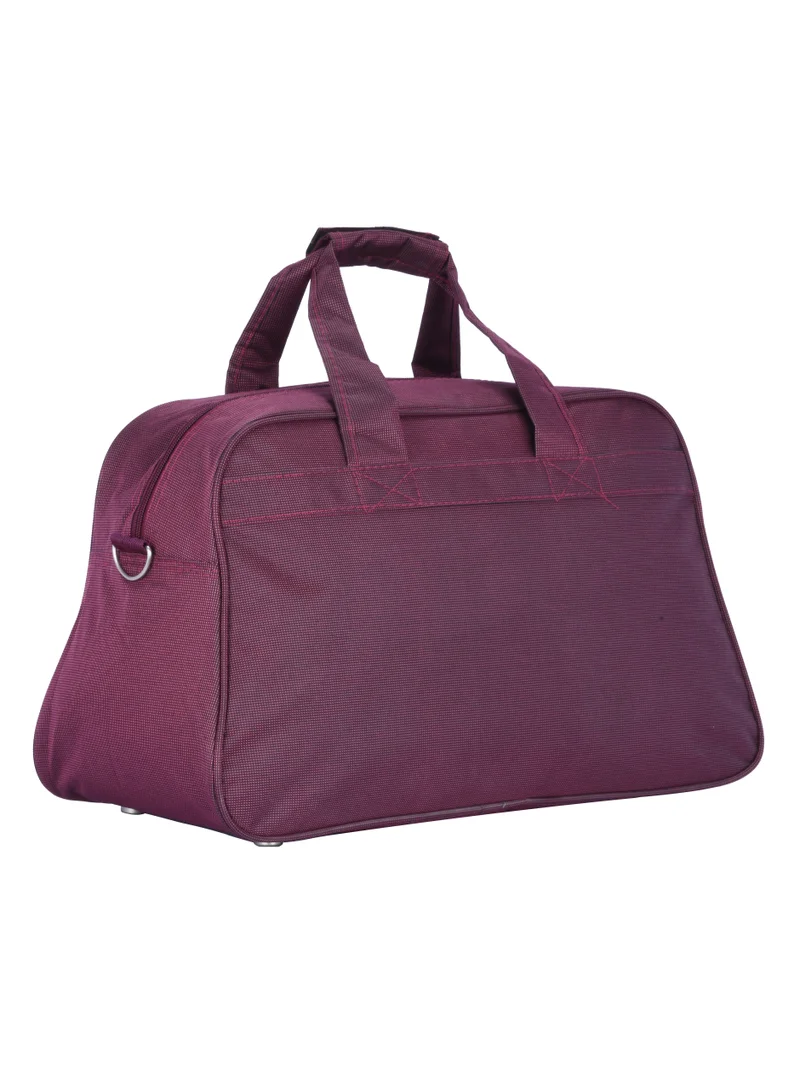 SENATOR Travel Duffle Bag for Unisex Lightweight Nylon Bag Multi Pocket Water & Scratch Resistant Adjustable Shoulder Strap Weekend Bag Convenient Carry On Luggage for Camping Training 48L Maroon EA218