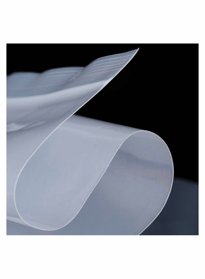 KASTWAVE 100 عدد أكياس بولي بلاستيك شفافة قابلة للإغلاق بسحاب مع قفل ثقيل - Image 3