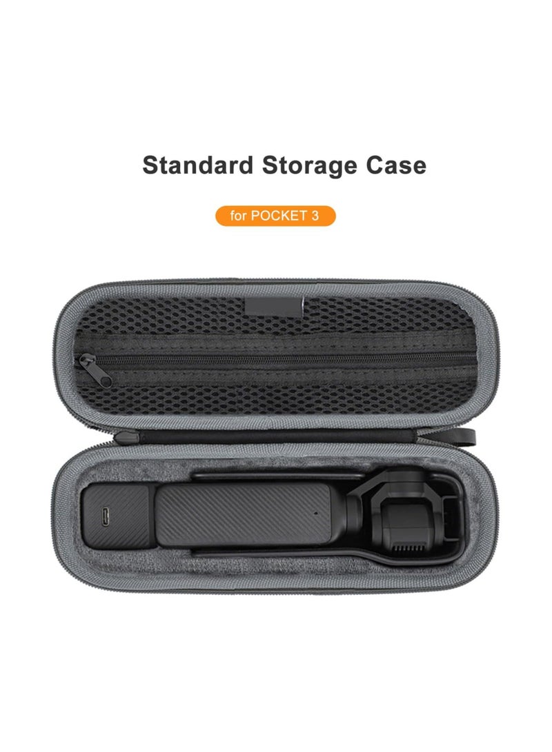 Storage Box for Dji Osmo Pocket 3 Standard Camera, Protective Bag Portable, Hard Shell Carry Case, Accommodate Cables, Memory Cards, Wrist Straps, and Other Accessories, for Travel, Outdoor Adventures  - Image 5