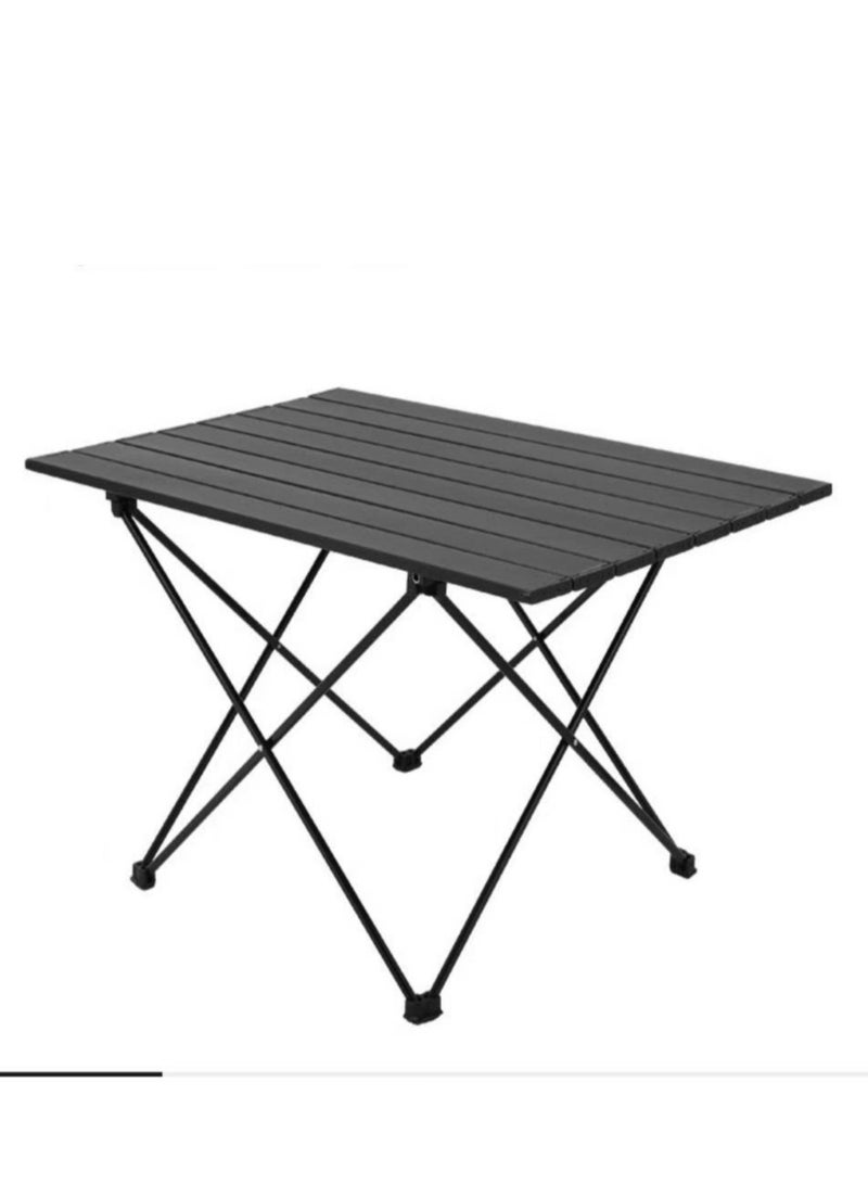 Compact folding camping table, foldable camping table with portable bag, ultra lightweight portable hiking table, picnic table, barbecue table, outdoor cooking table, travel table, beach table - Image 1