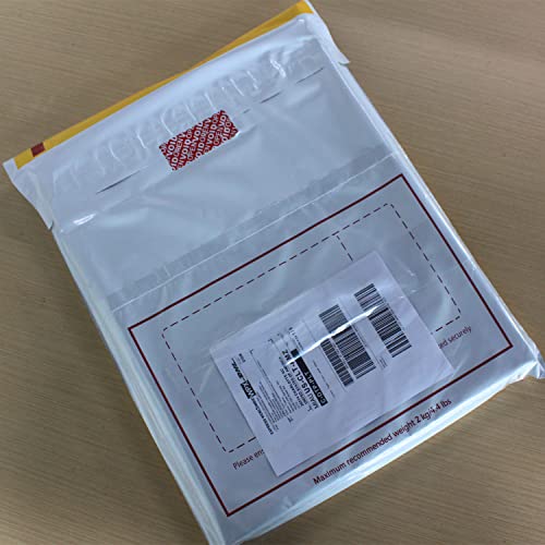 TamperSeals Group - 100pcs 25x60mm Red Total Transfer Tamper Evident Security Void Stickers/Labels/Seals with Barcode - Image 5