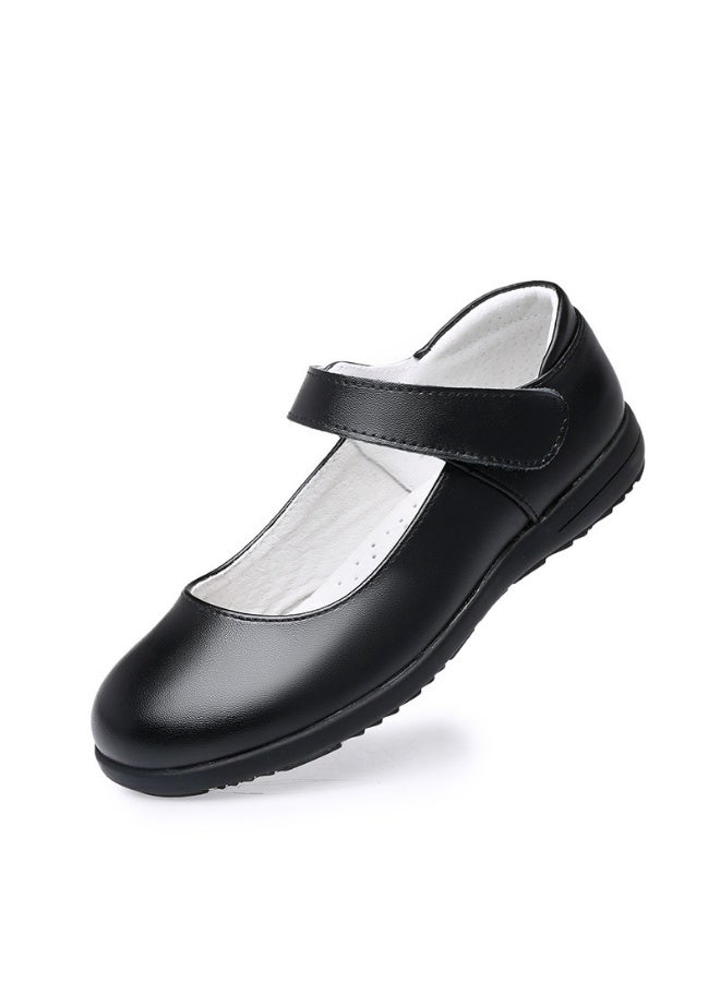 Shougu New Girls' Leather Shoes 