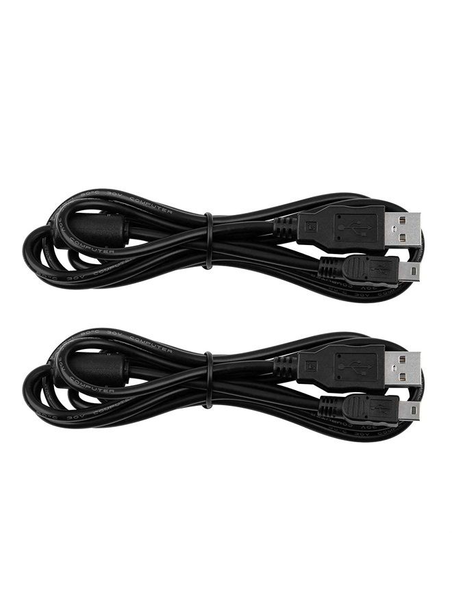 Smays Charger Cable for TI Nspire CX CAS, TI-84 Graphing Calculator Plus CE, C Silver, 5ft USB PC Charging Cord 2-Pack - Image 3