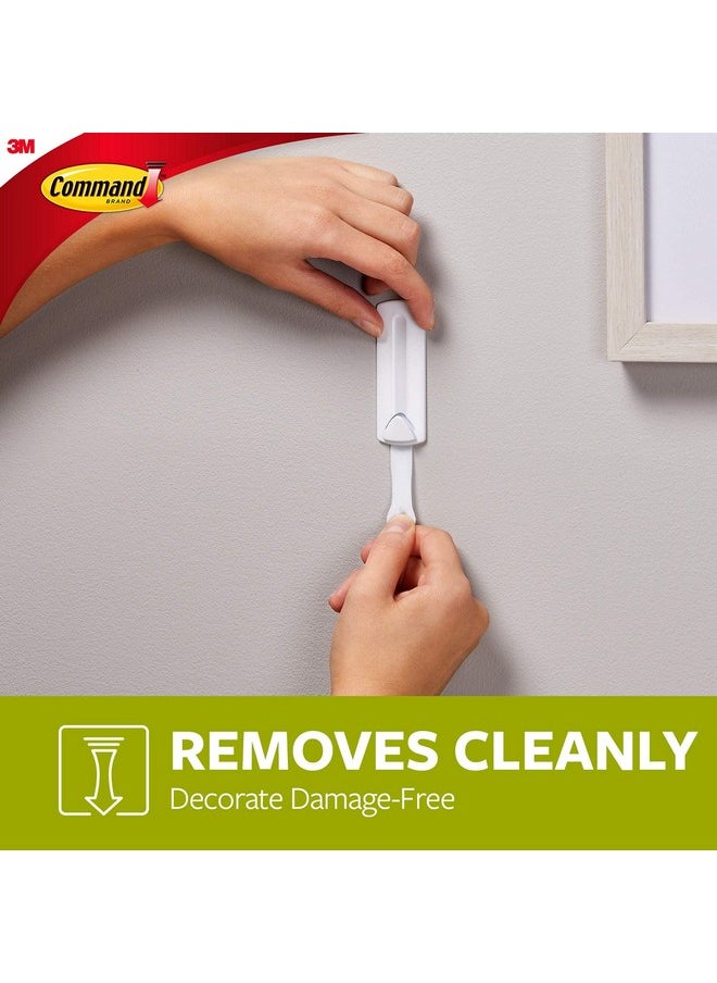 Command Wire Back Picture Hangers Indoor Use 3 Hangers 6 Strips Decorate Damage Freewhite  - Image 5