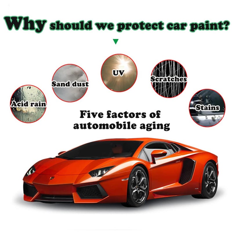 Elepure Black Gold Car Wax with Pad Solid Auto Carnauba Cars Care Polish Cleaner Waxing Repair Scratches Ceramics Coating for Black Cars 300g with Free Waxing Sponge, 10.6oz - Image 3