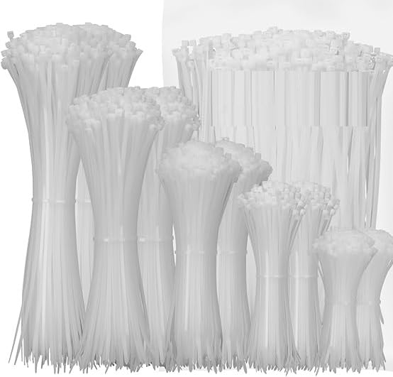 TheMujtaba TheMujtaba Large Zip Ties Heavy Duty Outdoor 100 Pack Heavy Duty Zip TiesTensile Strength Outdoor UV ResistantAwnings Tying Branches Bundling of Crops Fixed Water Pipes 5MM X 500MM  - Image 1