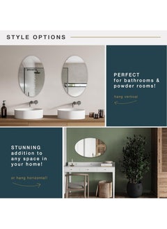 FASHION HOME Home Decor Self Adhesive Acrylic Mirror Stickers 1pc 2mm Thick  - Image 3