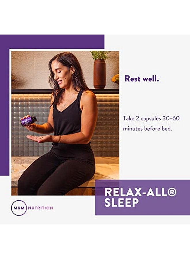 MRM Nutrition Relax-All ® Sleep | Helps You Fall Asleep | Restful + Restorative Sleep | with Melatonin + Ashwagandha| Good Night Sleep Without Feeling groggy | Vegan + Gluten Free | 30 Servings - Image 5