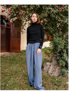 Women Blue Wide-Leg Pants - pzsku/ZE21D2D5E5FB4D48816F8Z/45/_/1739642667/d3e823fe-b010-46d4-ae0a-92f1c1d89168