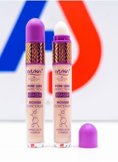 artskin 2 In 1 Waterproof Mousse Concealer For Poreless Protection - 01  - Image 3