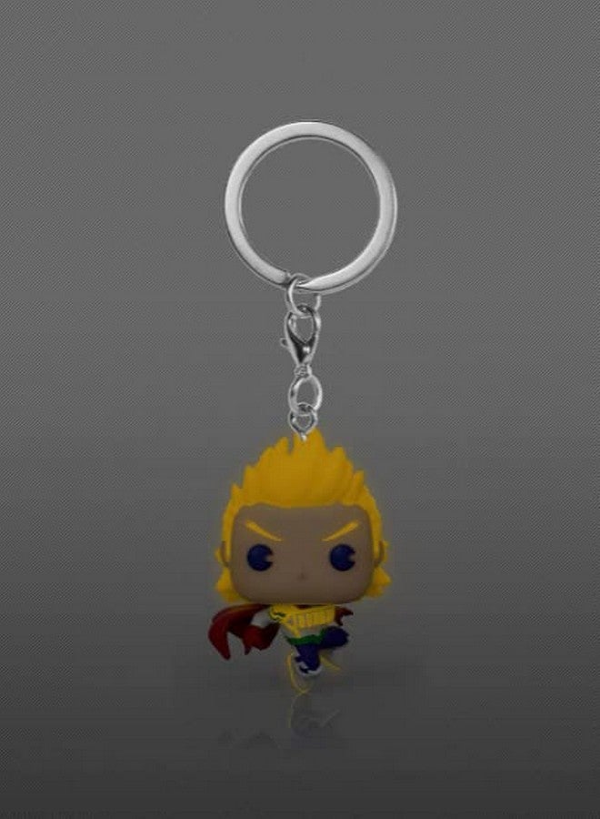 Funko Pocket Pop My Hero Academia Animation Mirio Togata Glowinthedark Key Chain Hot Topic Exclusive - Image 3