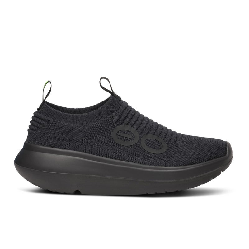 OOFOS OOmy Zen Recovery Shoe, Black - Womenâ€™s Size 7.5 - Image 4