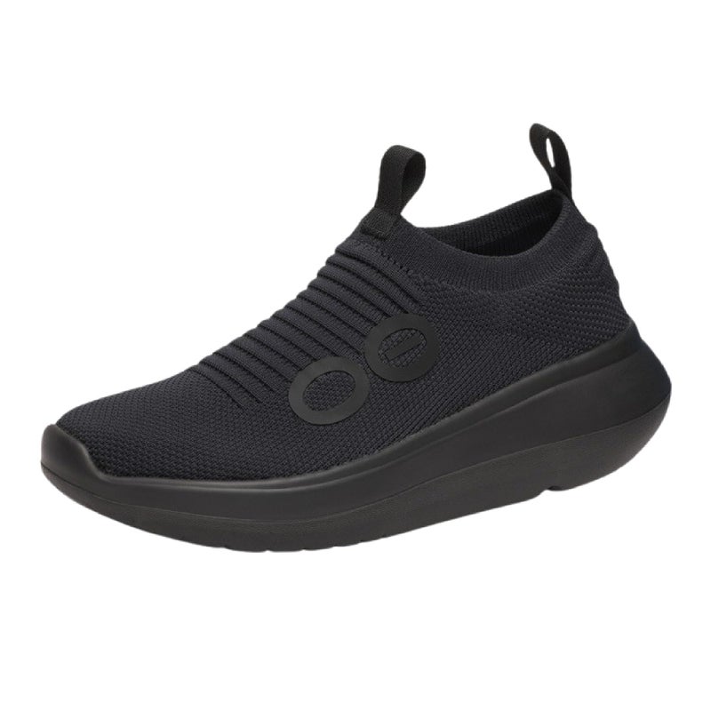 OOFOS OOmy Zen Recovery Shoe, Black - Womenâ€™s Size 7.5 - Image 1