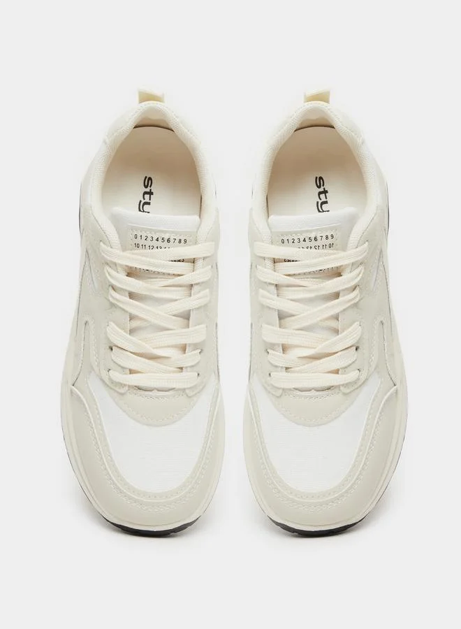 Styli Styli Chunky Sole Lace Up Sneaker
