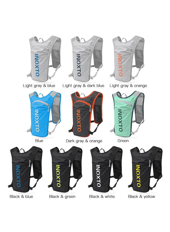 Generic 5L Outdoor Running Backpack Bicycle Backpack Sports Vest Ultralight Riding Bag Women Men Breathable Jogging Sport Backpack For Camping Hiking Cycling Sport Bag  - Image 3
