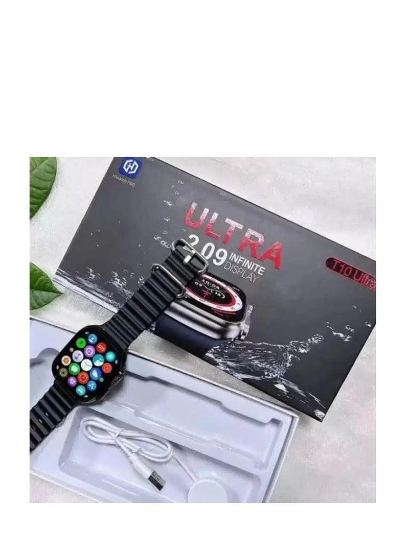 T10 ULTRA 3 Smart Watch: The most beautiful and elegant smart watch for men, equipped with large electrical appliances... a wonderful gift for men. - Image 2