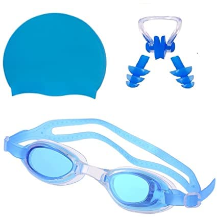 Royals Swimming Set for Kids (Swim Combo, Cap, Google, Earplug) |Swim Cap Goggle | Kids Swim Combo Set | Pool Party Swim Pool Party Swimming Ring Swim Tube,Random - Image 5
