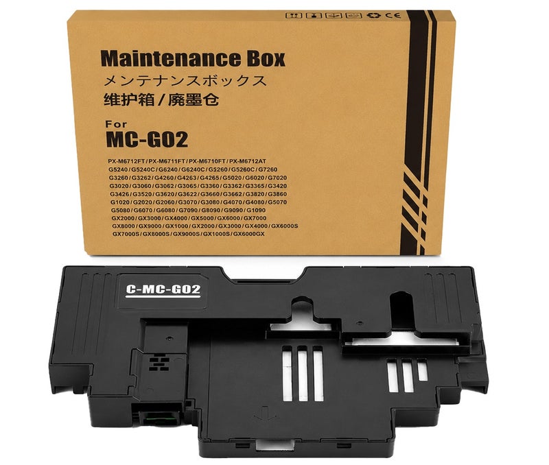 MC-G02 MC G02 MCG02 Compatible Ink Maintenance Box Wast Ink Tank for Canon PIXMA G2020 G1420 G2420 Printers. - Image 1
