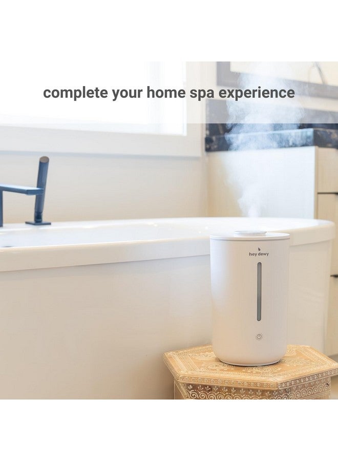 Hey Dewy Hey Dewy Wellness Humidifier - for home, office, bathroom spa, or bedroom, with cool utrasonic mist hydration (Pearl)  - Image 2