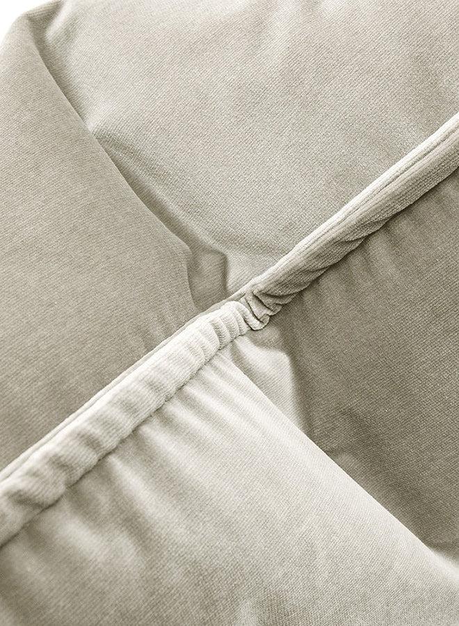 KNOT HOME Cushion Alessandra Taupe (with filler) Pillow Knot Home Cover Set for Modern Sofa Contemporary Living Room Bedroom and Office Soft Washable  - Image 5