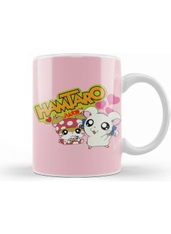 Print Shop Hamtaro Bijou Ribbon Chan With Snoozer Neteru Kun Mug Porcelain